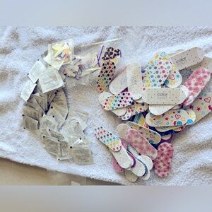 128 lot of Color Street supplies plus nail strips